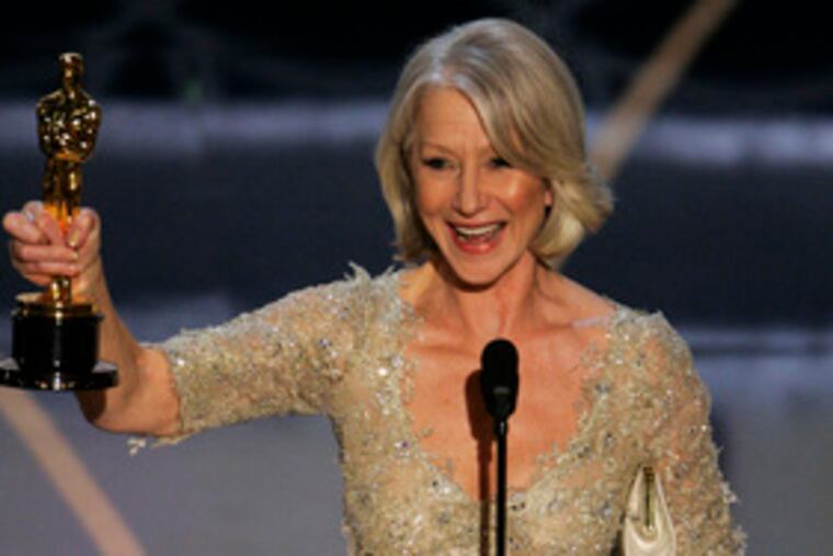 British actress Helen Mirren accepts the Oscar for best actress for her work in "The Queen" at the 79th annual Academy Awards. She is among the elite that few American actresses can compete with.