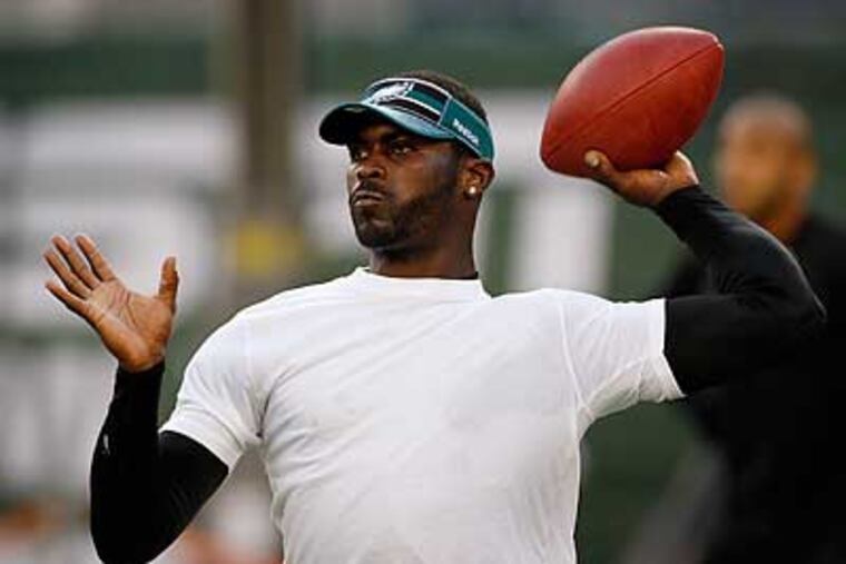 Michael Vick has become Andy Reid's Eagles version of Brett Favre. (Michael S. Wirtz/Staff Photographer)