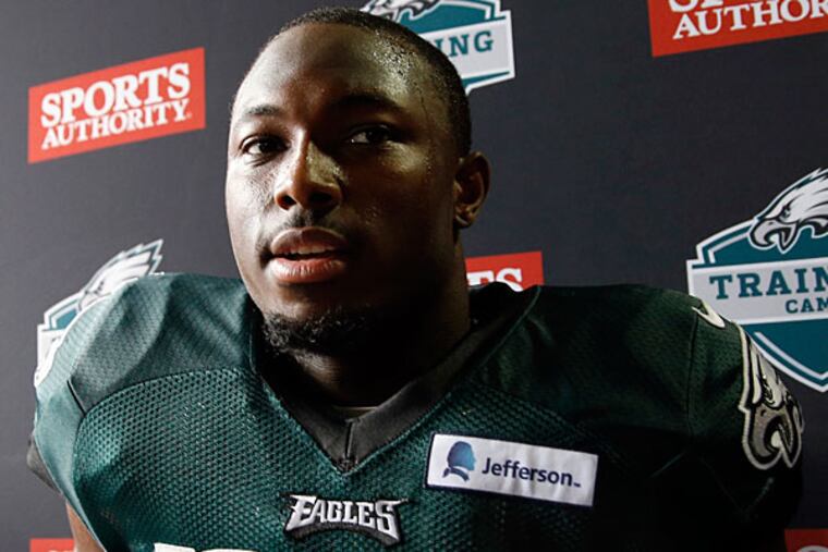Eagles running back LeSean McCoy. (Yong Kim/Staff Photographer)