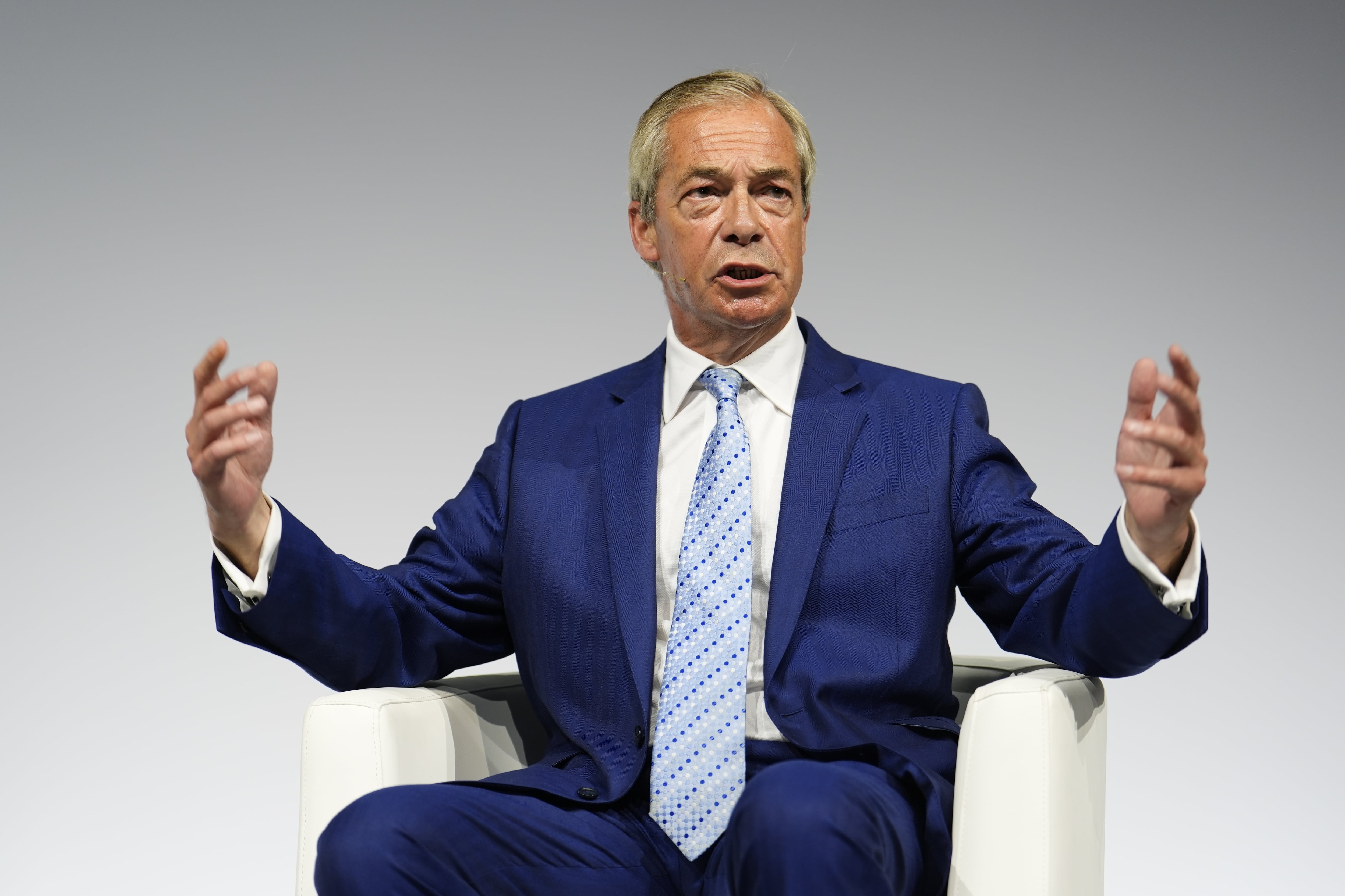 Reform UK Nigel Farage to speak about his future as he faces questions about donations