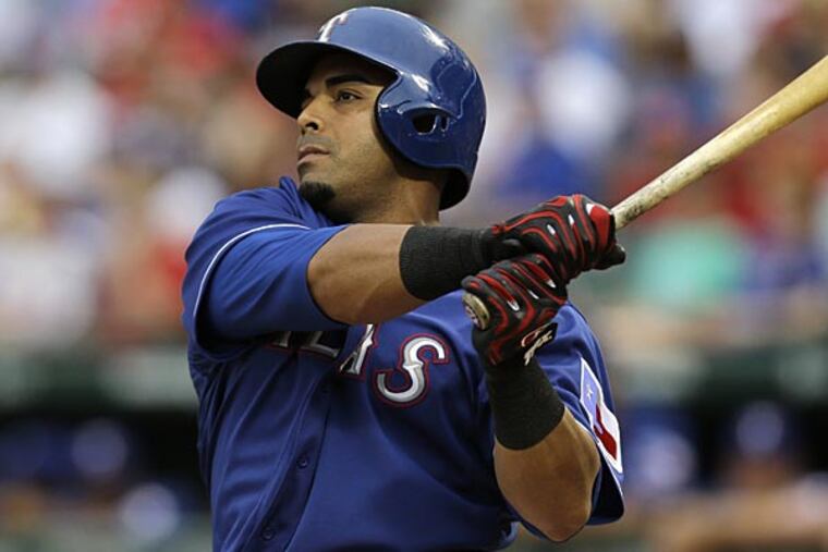 Texas Rangers' Nelson Cruz. (Tony Gutierrez/AP)