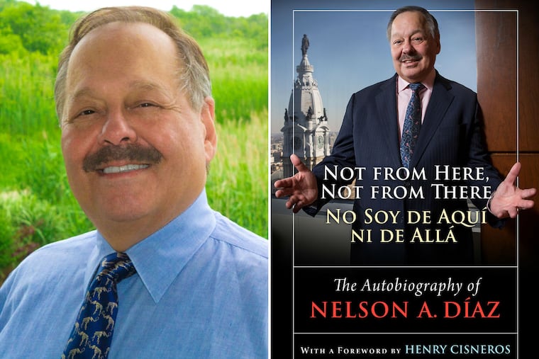 Nelson Díaz, author of "Not from Here, Not from There/ No Soy de Aquí ni de Allá."
