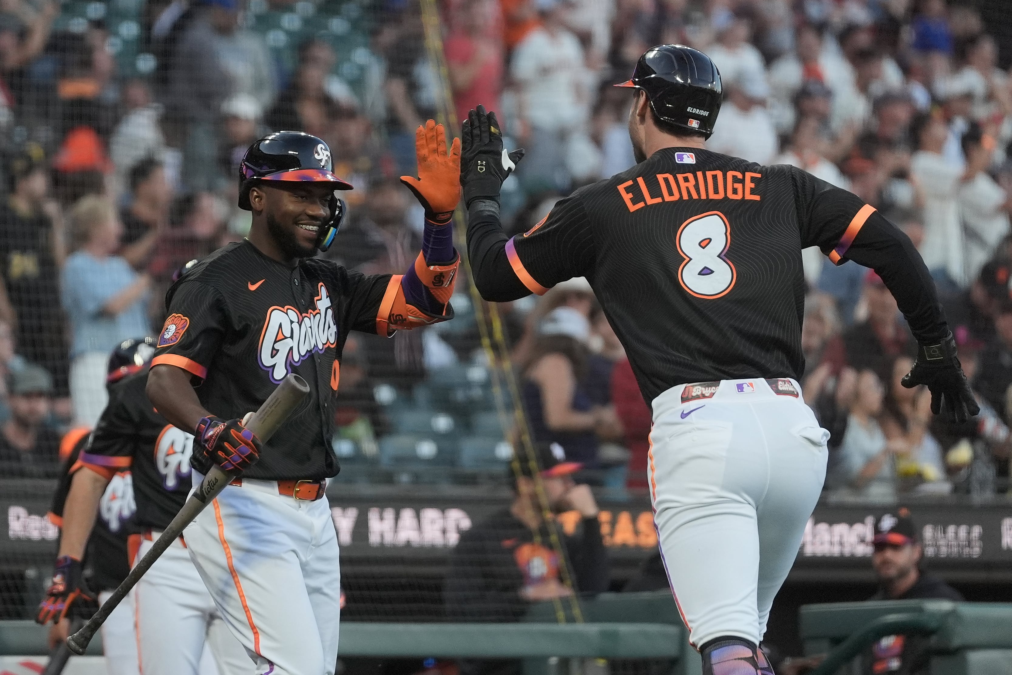 Home runs by Bryce Eldridge, Christian Koss lead Giants past Cardinals 2-1