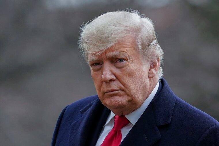 Former President Donald Trump, shown in December 2020.