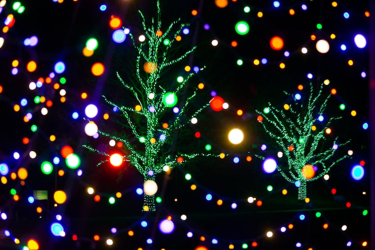 Longwood Christmas at Longwood Gardens in Kennett Square, PA in 2021.