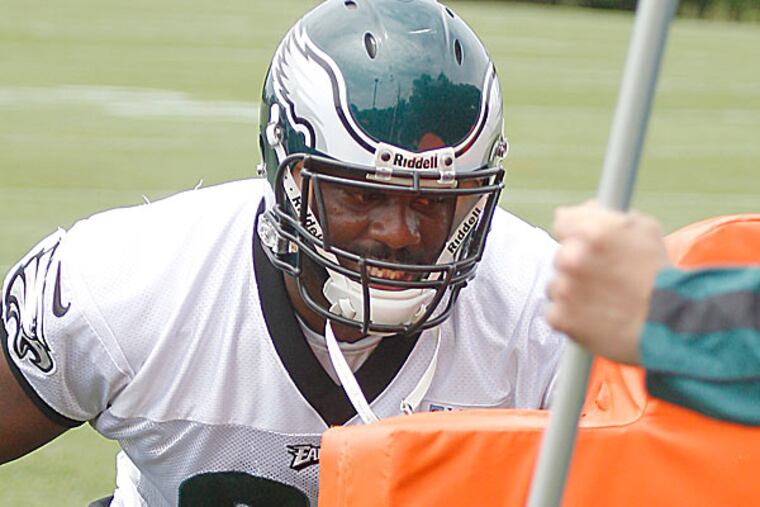 The Eagles' Fletcher Cox. (Akira Suwa/Staff Photographer)