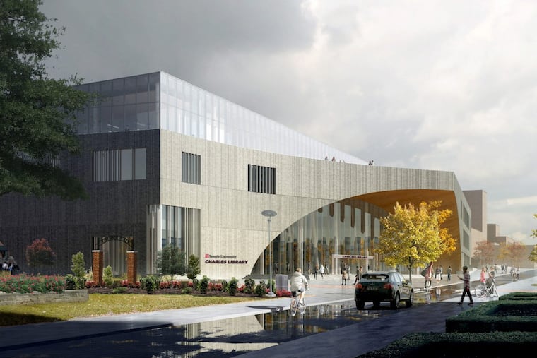 Temple’s new library will be named for Steve Charles, a member of the board of trustees, who donated $10 million to be used toward university libraries.