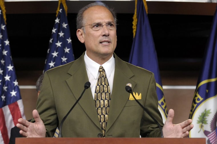 Rep. Thomas Marino, R-Pa., speaks during a September news conference on Capitol Hill in Washington. Despite a scandal over opioid legislation sponsored by Marino, Democrats will have a hard time taking his heavily gerrymandered district in central Pennsylvania.