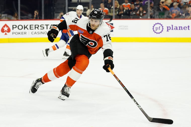 Flyers forward Jacob Gaucher got his start with the organization in Reading.