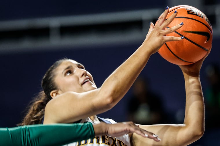 Drexel guard Chloe Hodges scored a layup with just seconds remaining to push the Dragons into Sunday's CAA championship against top-seeded Stony Brook.