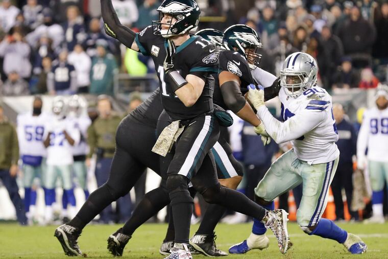 Four weeks after the first meeting, the Eagles and Cowboys face off again, this time in Texas.