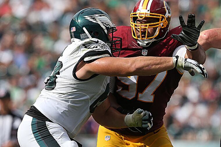 Eagles offensive lineman David Molk. (David Maialetti/Staff Photographer)