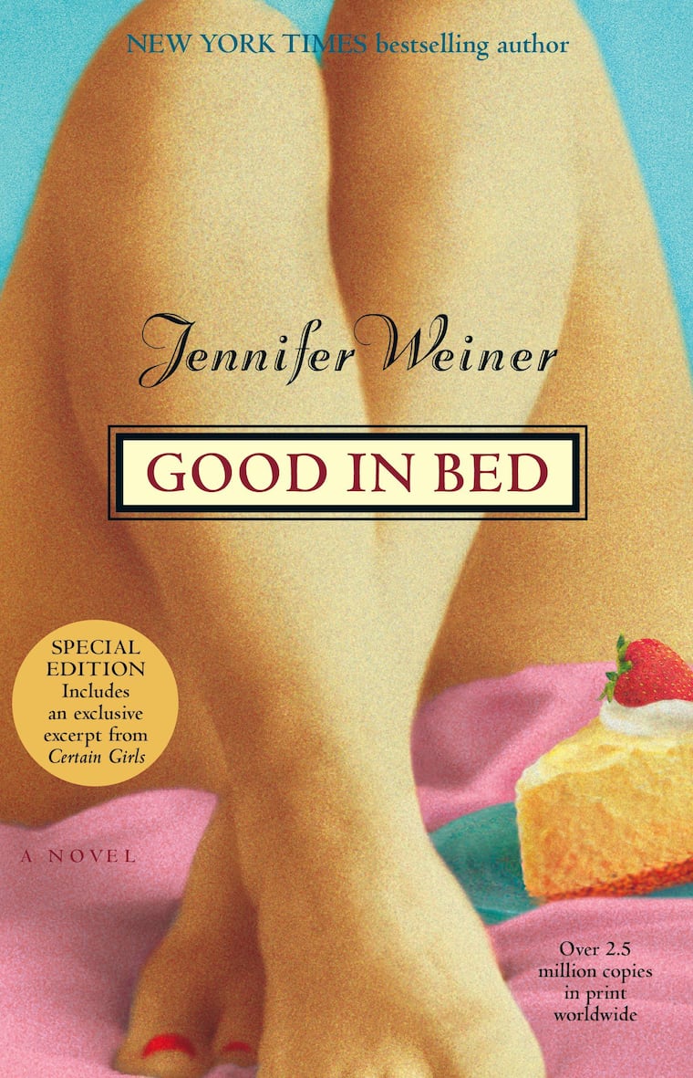 Cover of Jennifer Weiner's first book "Good In Bed," which completes 25 years this year.