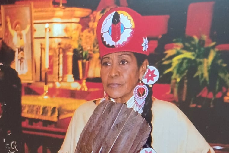 Chief Buffy Red Feather Brown, of Philadelphia, dedicated her life to teaching and preserving Native American history and culture.