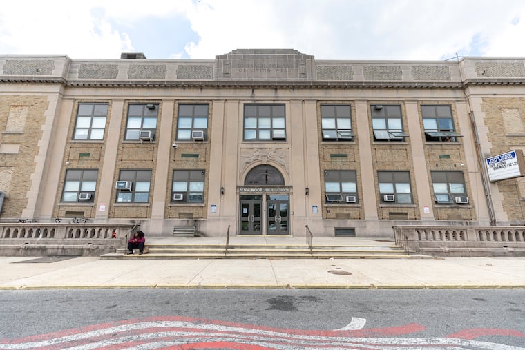 William Penn School District, which relies on Pennsylvania for 55% of its operating budget, will run out of money in January with no state budget, its superintendent said Monday night. Pictured here is the district's Penn Wood High School, in Lansdowne.