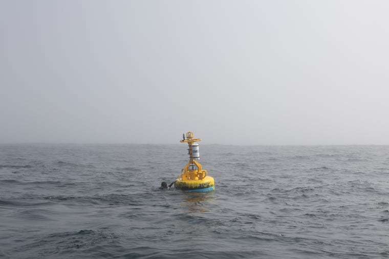 A sensor buoy in the Pacific, beyond San Francisco Bay, on Sept. 19, 2022. The Trump administration is abandoning its plan to dismantle a $368 million ocean monitoring system critical to understanding climate change and marine ecosystems, bowing to a bipartisan backlash on Capitol Hill, the New York Times reported on June 18, 2026.