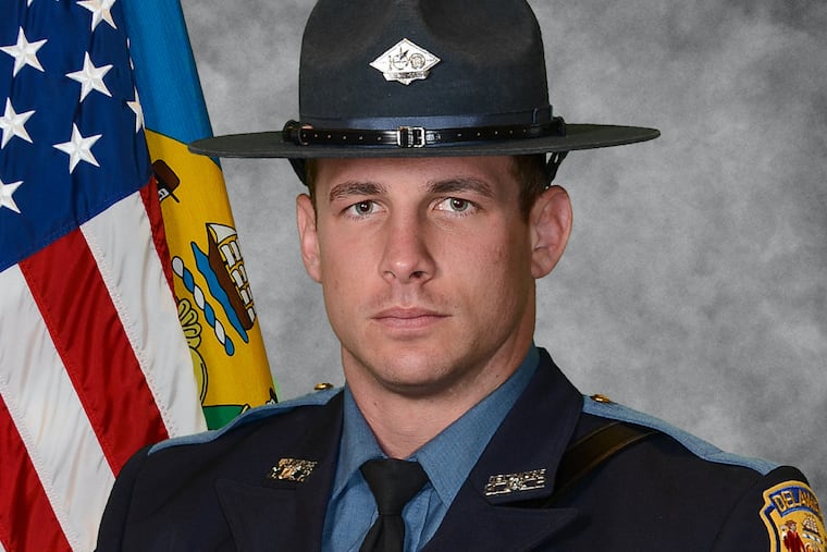 Cpl. Matthew "Ty" Snook, a state trooper, was fatally shot at a DMV office near Wilmington.