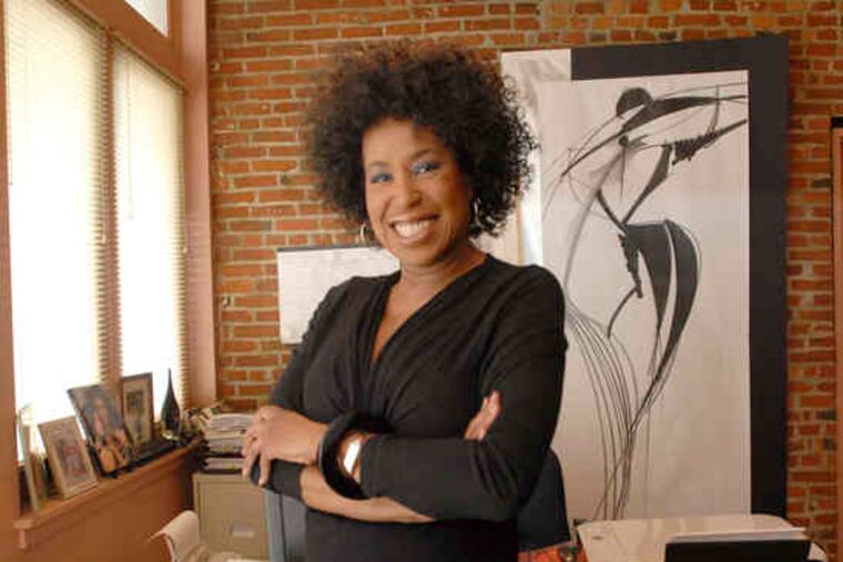 Entrepreneur Cheryl Ann Wadlington of Evoluer Image Consultants in Old City. "I would love to be able to expand," she said."In order to stay in business, you have to develop. Because of the health-care situation right now, we're unable to do that."