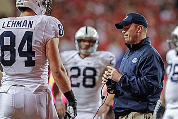 Penn State head coach Bill O'Brien. (Nati Harnik/AP)