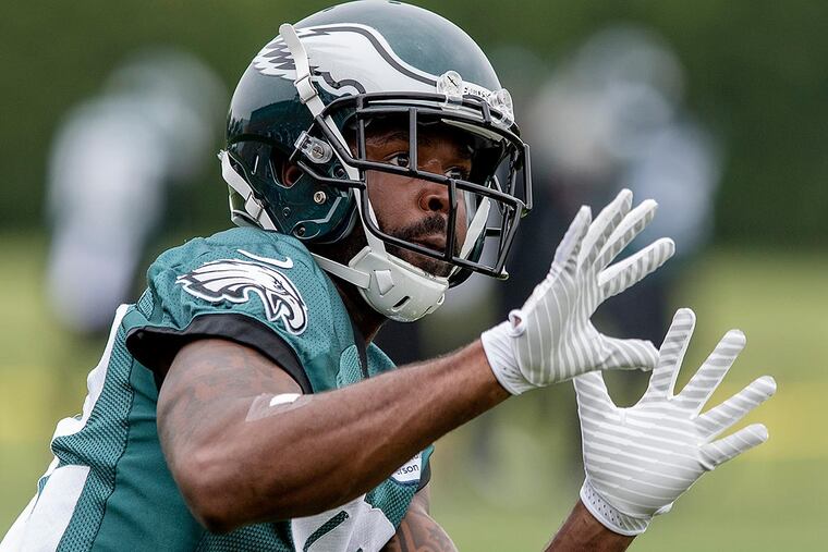 Eagles wide receiver Torrey Smith.