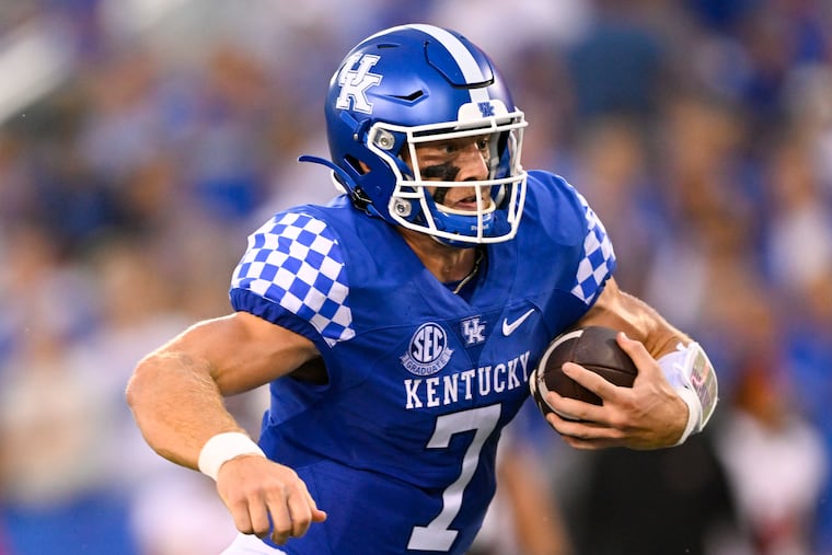 Kentucky quarterback Will Levis could be on the Eagles' radar if Jalen Hurts doesn't deliver this season.