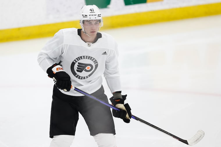 Flyers defenseman Hunter McDonald really was a standout at development camp.