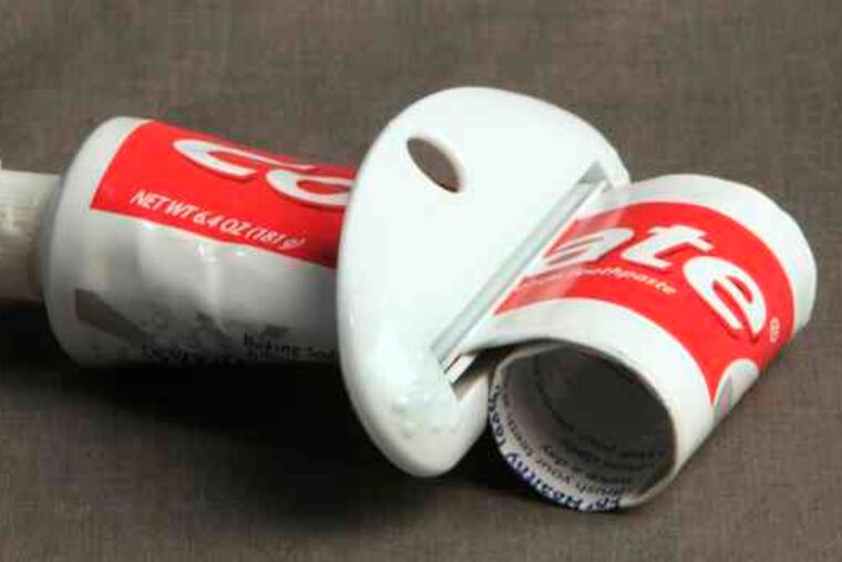 The Squeezeit helps get the last blob of toothpaste. Demand is up for gadgets that help save money. Cheapskate gadgets also are a way to get people back in the spending habit.