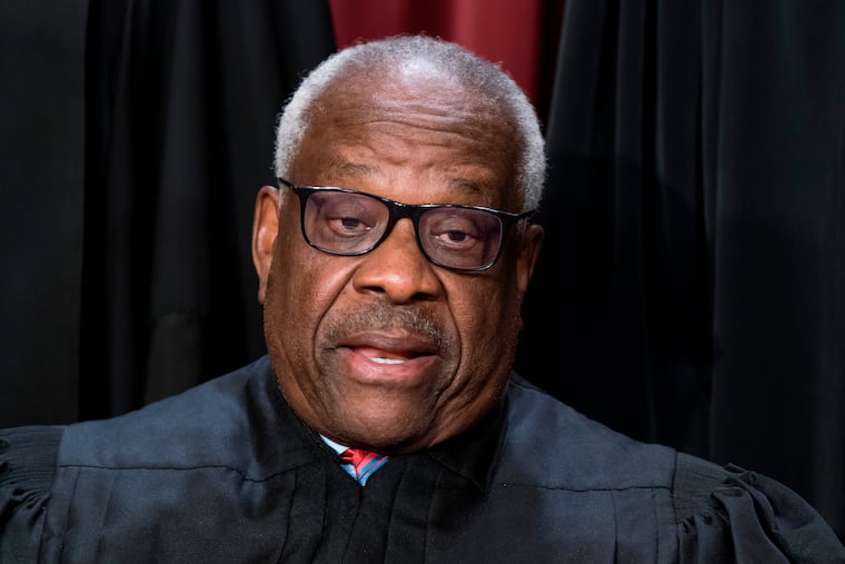 Justice Clarence Thomas was nominated by President George H. W. Bush to succeed Justice Thurgood Marshall and has served on the Supreme Court since 1991.