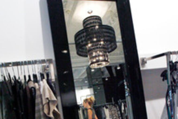 Inside the Bryant Park alice + olivia, named after the mothers of Bendet and her first partner. The trendy-girl fashion line skyrocketed on networking, celebrity, and Bendet's hard work.