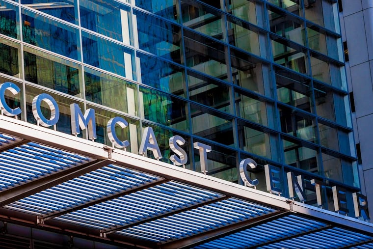 The cable giant is based in the Comcast Center in Philadelphia.