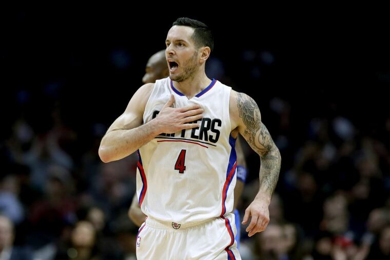 New Philadelphia 76ers shooting guard J.J. Redick.