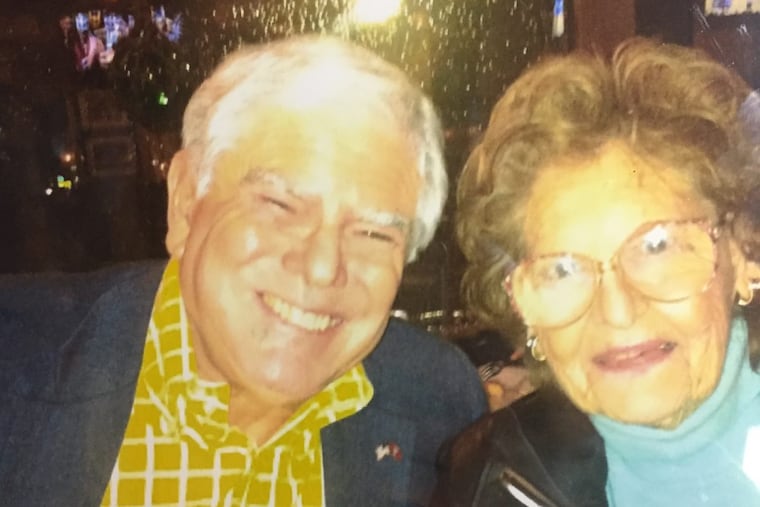 Bess Rovner and her son, former State Sen. Robert A. Rovner.