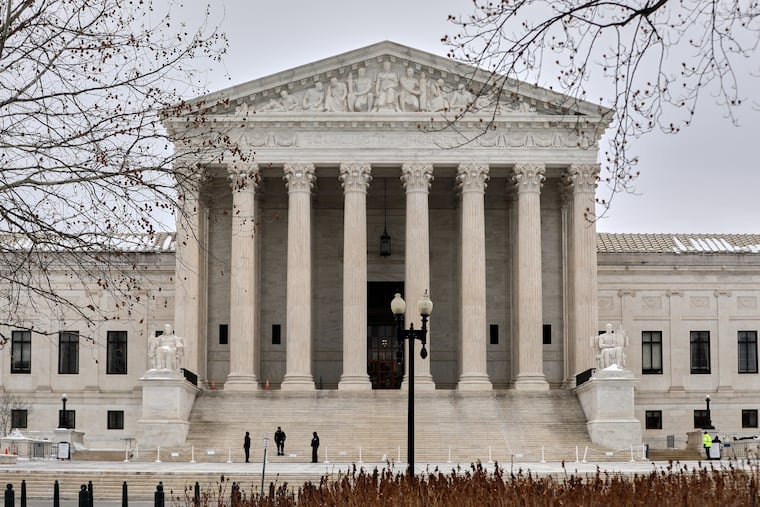 The Supreme Court is photographed, Feb. 6, 2026, in Washington.