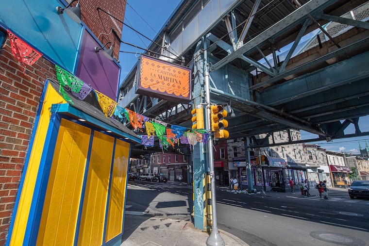 Cantina La Martina restaurant .on Kensington ave., Philadelphia, Pa.