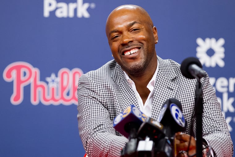Former Phillie Jimmy Rollins will manage the AL team in the Futures Game on July 17 at Dodger Stadium.
