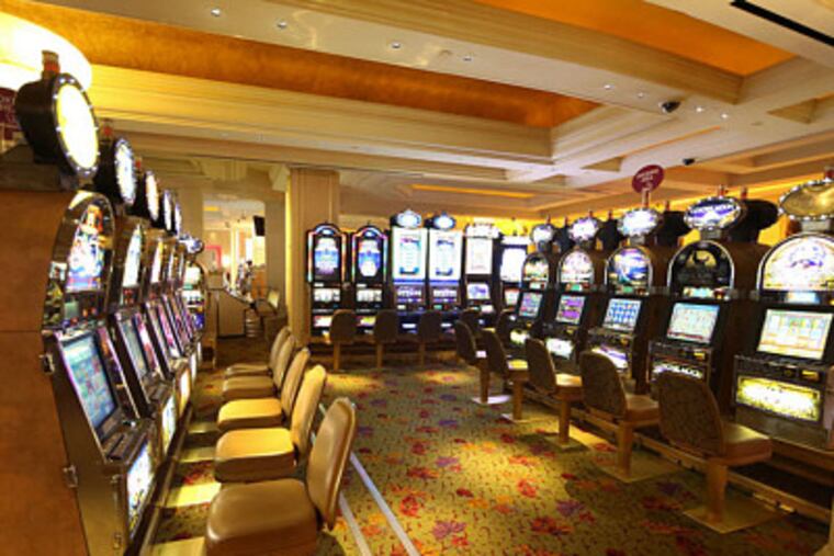 The Borgata's nearly empty casino floor on Nov. 7. A.C. casino revenue is expected to drop 25 percent.