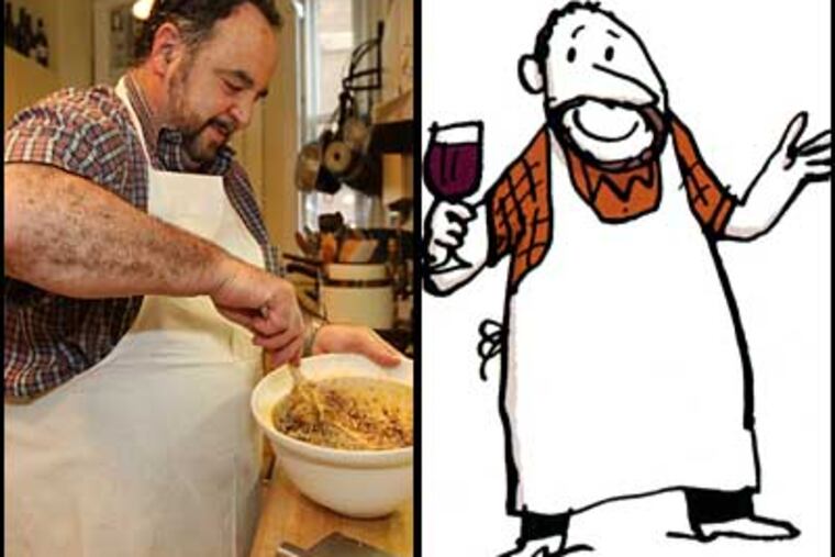 Steve Poses, the caterer and creator of the iconic Frog and Commissary restaurants, has gone electronic. His new venture links a household cookbook to the Web. (MICHAEL BRYANT / Staff Photographer)