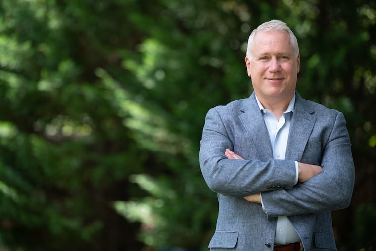 Bucks County attorney Tracy Hart announced his candidacy for the Democratic primary in the 1st Congressional District. He's one of three other Democrats hoping to challenge incumbent Republican Rep. Brian Fitzpatrick in 2026.