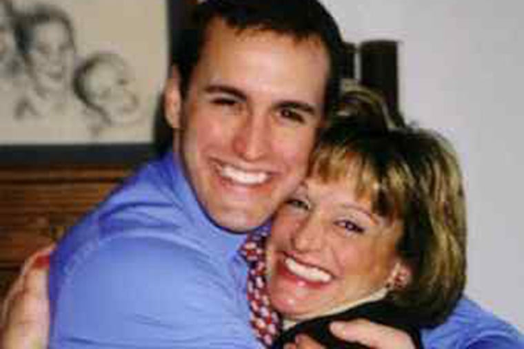 Christopher Bryski and his mother, Diane, in a family photo. Injured in 2004, he died two years later.