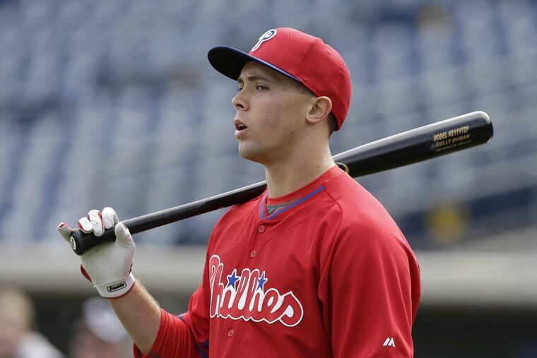 Kelly Dugan is trying to rebound from an oblique injury and maintain a positive attitude about playing winning baseball.