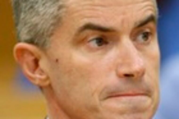 Jim and Dina Matos McGreevey, shown in court, were advised they "do not have the money" for a fight.