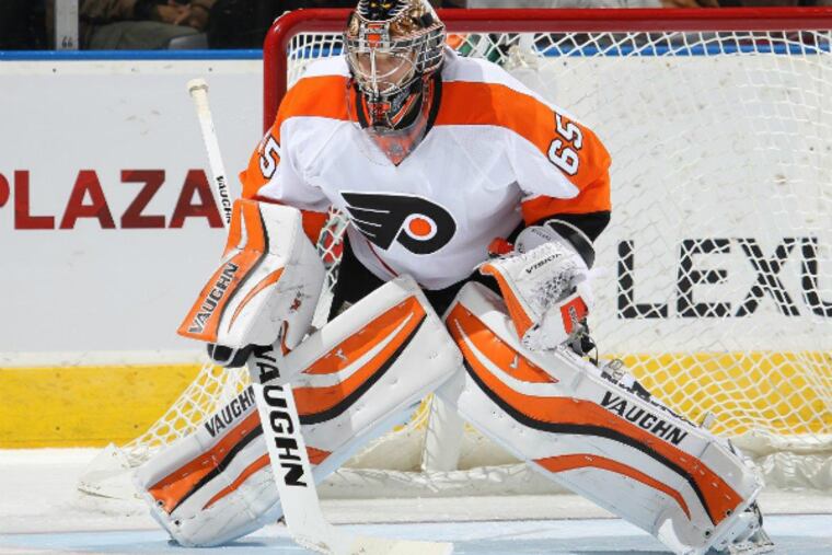 Anthony Stolarz was called up to the Flyers and will dress tonight.