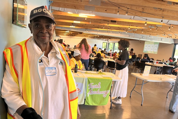 Joyce Brooks, of Block Captains Committee of Nicetown, says that illegal dumps near her home are the result of multiple factors and that some residents teach their children to use lots as dumps. Brooks took part in an event that asked residents from 11 neighborhoods to map known dumps sites.