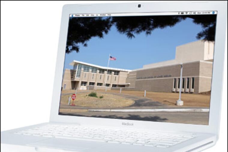 All 2,290 high school students in the Lower Merion School District, including students at Harriton High (inset), had been issued Apple laptops, according to Doug Young, district spokesman.