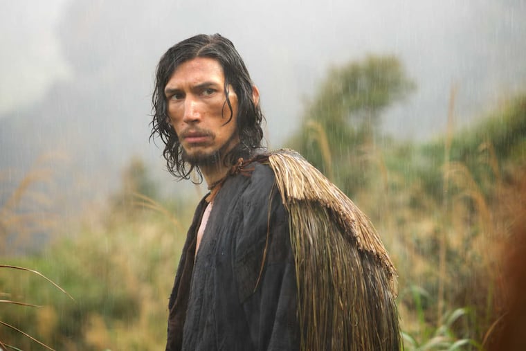 Adam Driver as Father Garupe in "Silence."