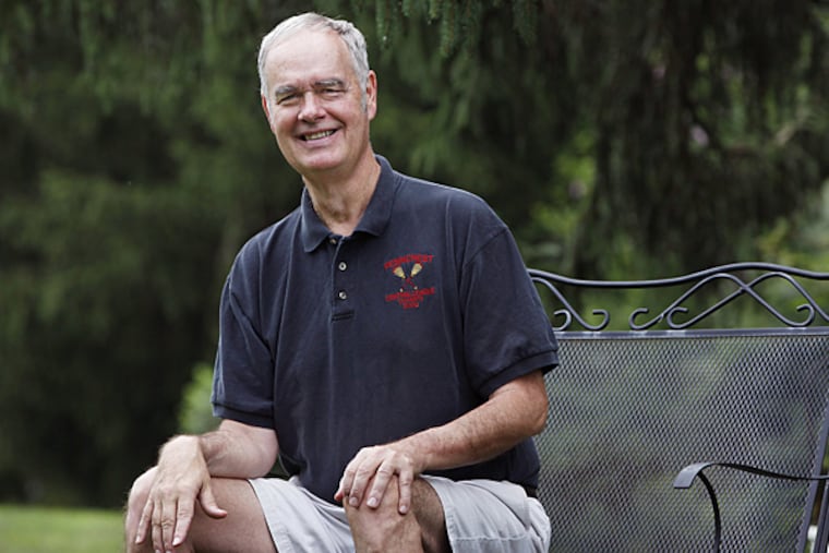Chris Derrick's heart stopped while he was speaking at a banquet celebrating Penncrest High's state lacrosse title. (Michael S. Wirtz/Staff Photographer)