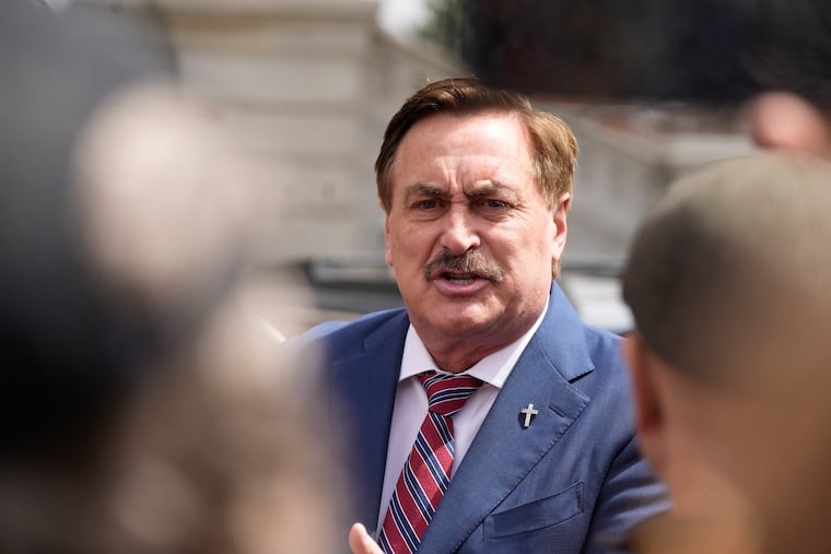 Mike Lindell, chief executive officer of MyPillow, was banned from Twitter for a second time after attempting to use a new account to access the social media platform.