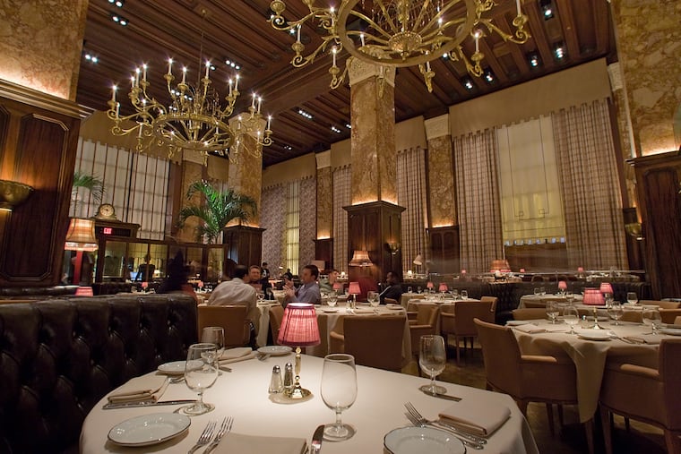 FILE - Dining room of Butcher and Singer on Jan. 28, 2009.