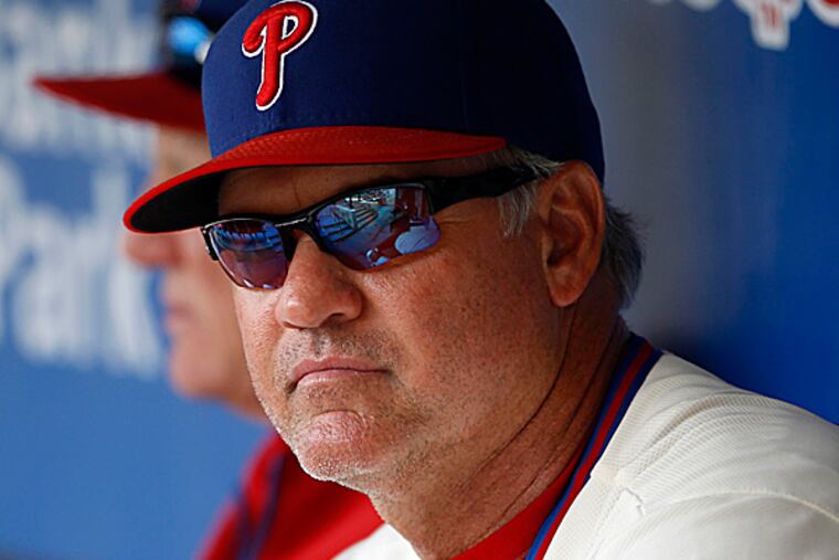 Phillies manager Ryne Sandberg. (Yong Kim/Staff Photographer)