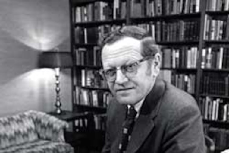 Marvin Wachman, former Temple University president, in 1971.